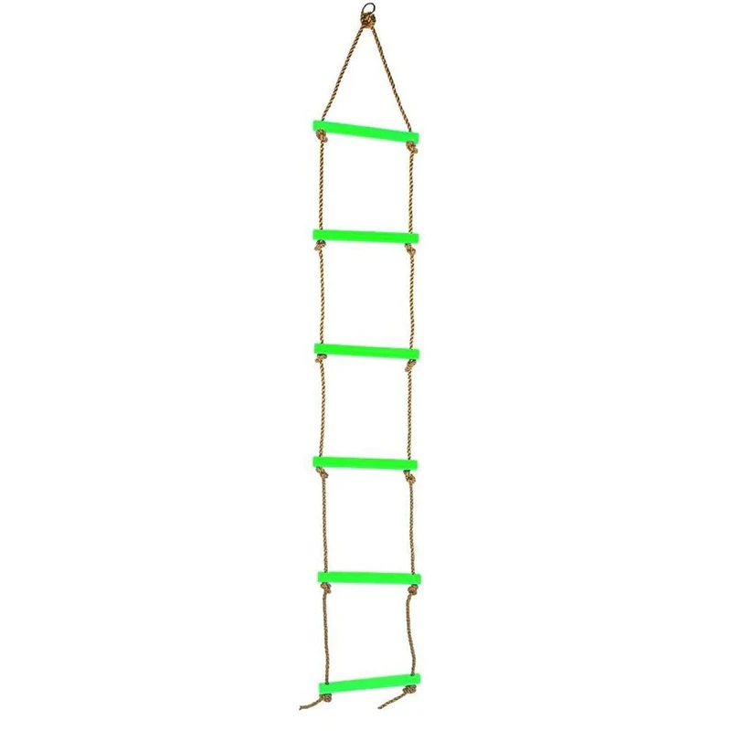 

Детская лестница для скалолазания, пластиковая шестисекционная детская веревка, лестница для скалолазания, игрушка, оборудование для гимн...