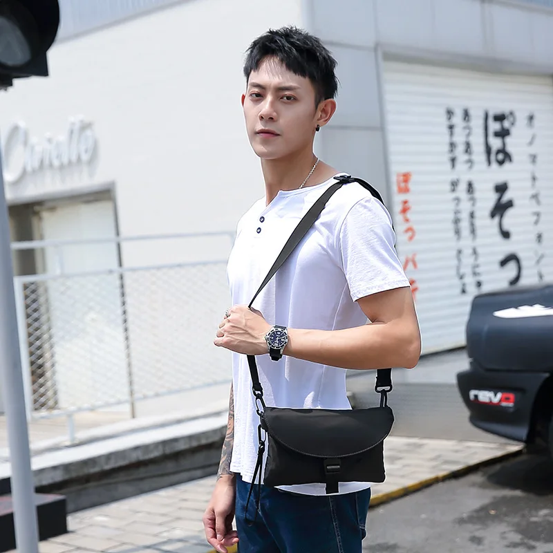 Мужская Наплечная Сумка в Корейском стиле стильная сумка через плечо Уличная