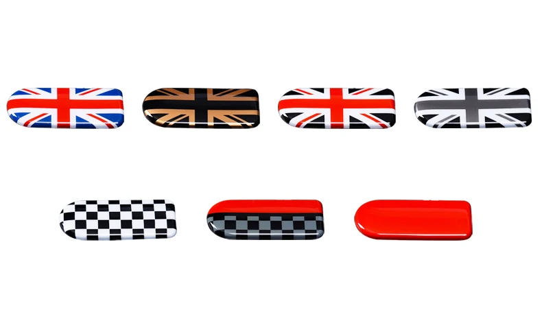 Car Glove box handle decoration Storage box cover sticker Car styling Accessories For MINI Clubman COOPER F54 F60 Countryman