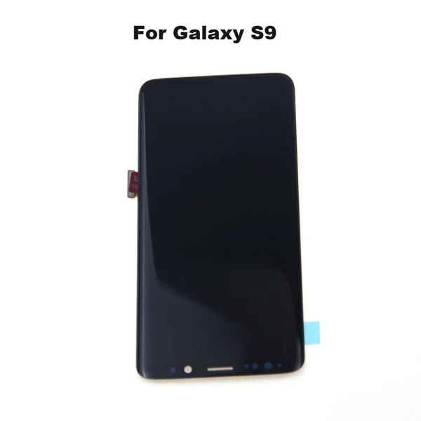 AMOLED lcd с рамкой для SAMSUNG Galaxy S9 G960 дисплей S9+ G965F G965 сенсорный экран дигитайзер - Цвет: S9 No Frame