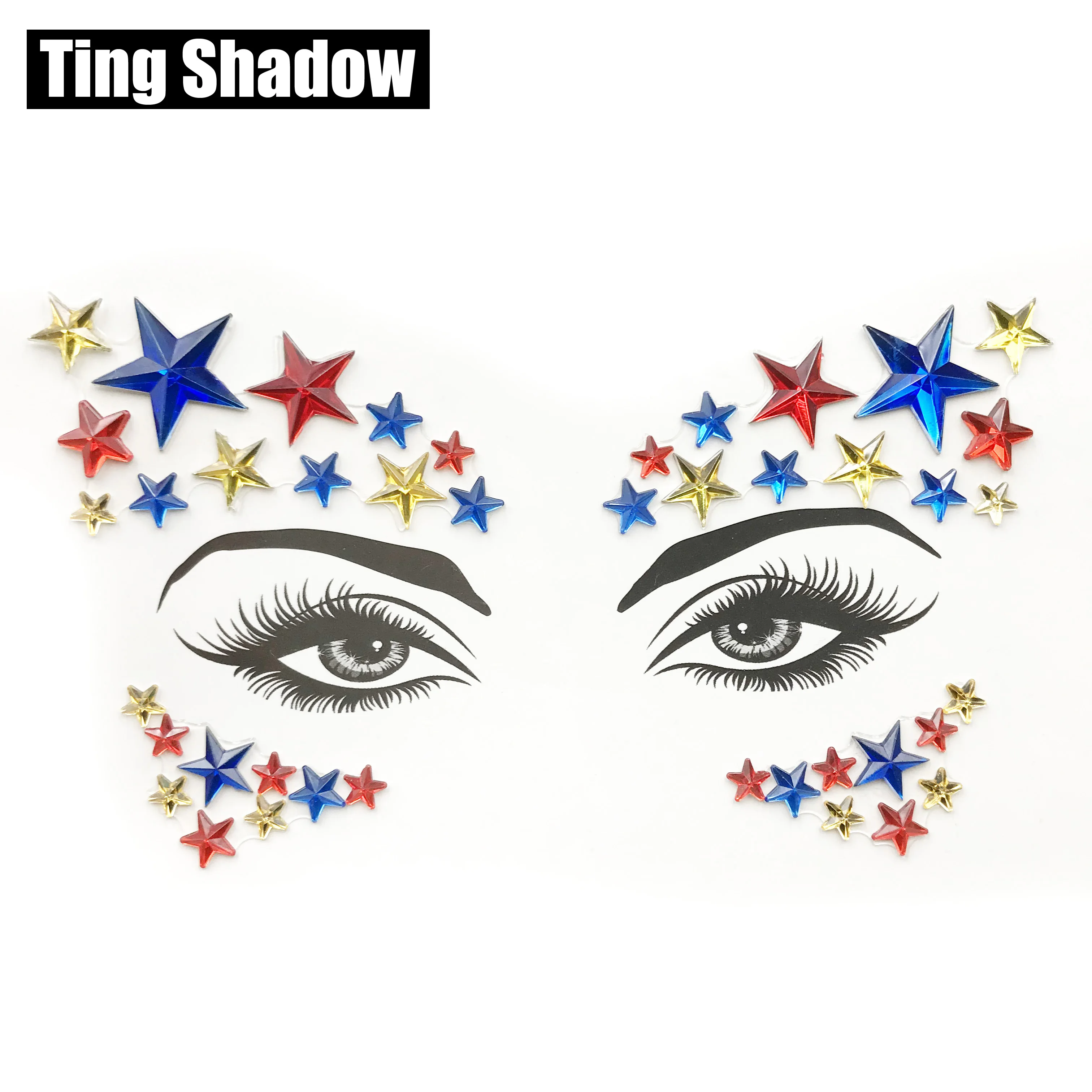 3D Кристальные блестящие драгоценности стикер татуировки для женщин модное тело