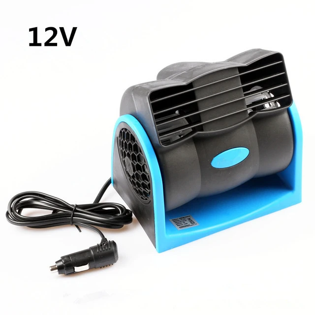 

12V/24V Car Vehicle Mini Bladeless Cooling Fan Automobile Air Conditioning Summer Cooler Fans Low Noise Auto Interior Appliances