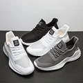 2020 nowe letnie męskie buty na co dzień Mesh oddychające męskie buty lekkie wygodne męskie trampki letnie odkryte męskie buty