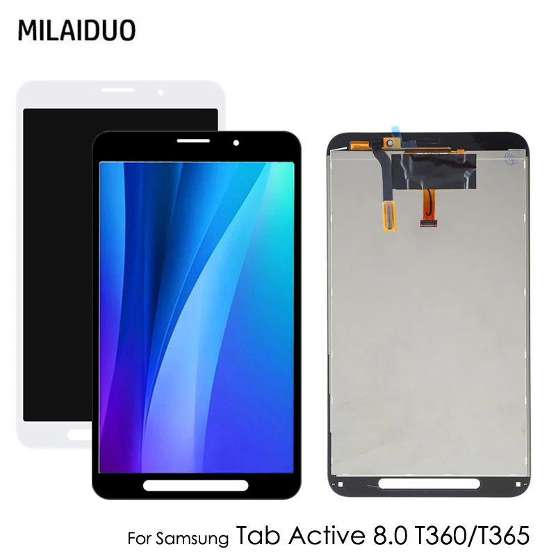

LCD Display for Samsung Galaxy Tab Active 8.0 SM-T365 T365 T360 LCD Display Touch Screen Digitizer Glass Panel Assembly
