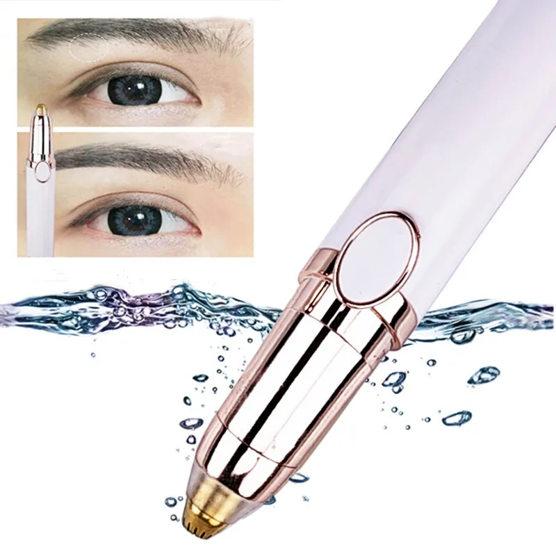 Электрический триммер для бровей женская бритва ручки безболезненного удаления