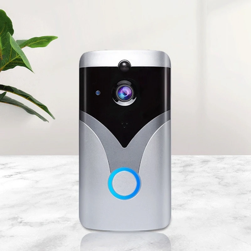 Дверной Видеозвонок Wi-Fi HD беспроводной умный водонепроницаемый 720P дверной