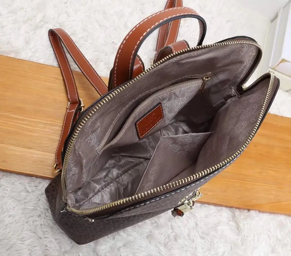 

Luxury Designer Brand Women Backpack Female School Bag Simple Ladies Shoulder Bags for Girls Mochila M56