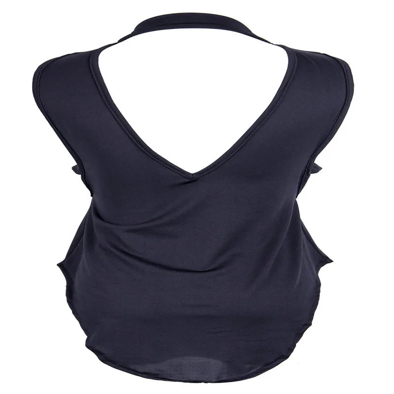 Однотонные женские эритротопы Женская свободная мягкая майка без рукавов