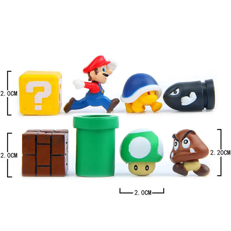 Магнит для холодильника Super Mario 3D классический ландшафтный дизайн Bros. Марио пуля