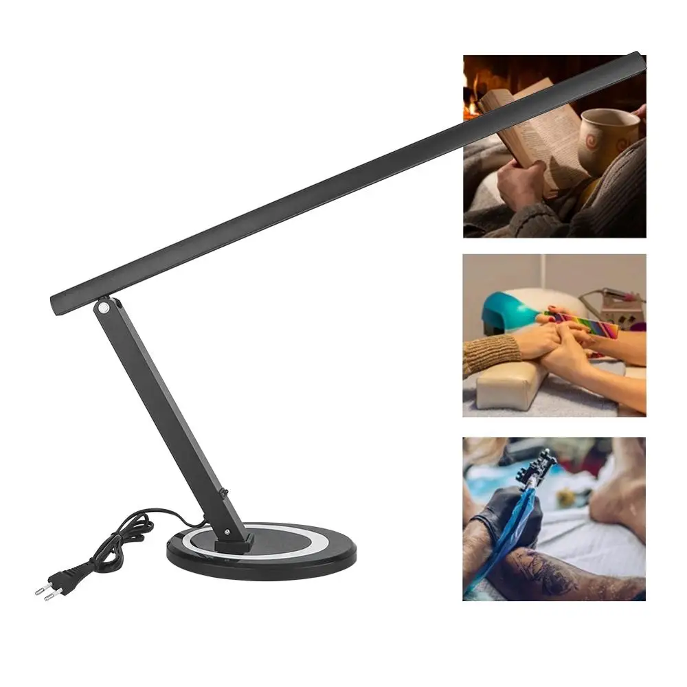 

Portable 48 LED Light Table Lamp Folding Desk Light for Tattoo/Manicure/Makeup Black Eye Protect Nail Art Tattoo Light Tool 220v