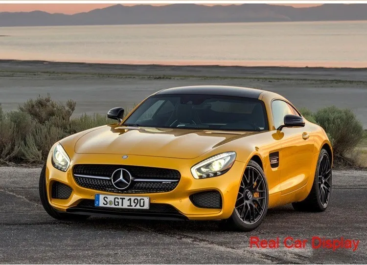 Масштаб 1:18 Merce-Bens AMG GT Модель игрушки для детей Рождественский подарок Прямая поставка сплав супер модель автомобиля Подлинная коллекция
