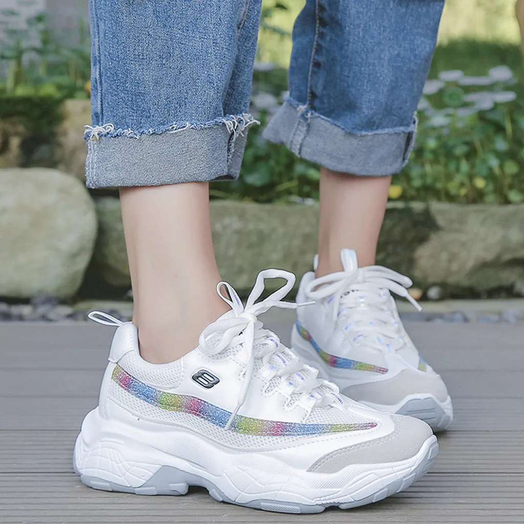 SAGACE/спортивная обувь Женская из сетчатого материала с перекрестными ремешками и