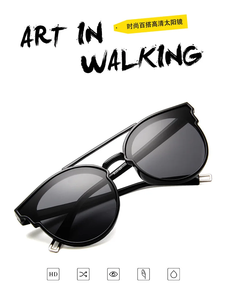 Женские винтажные солнцезащитные очки с бабочками роскошные пластиковые