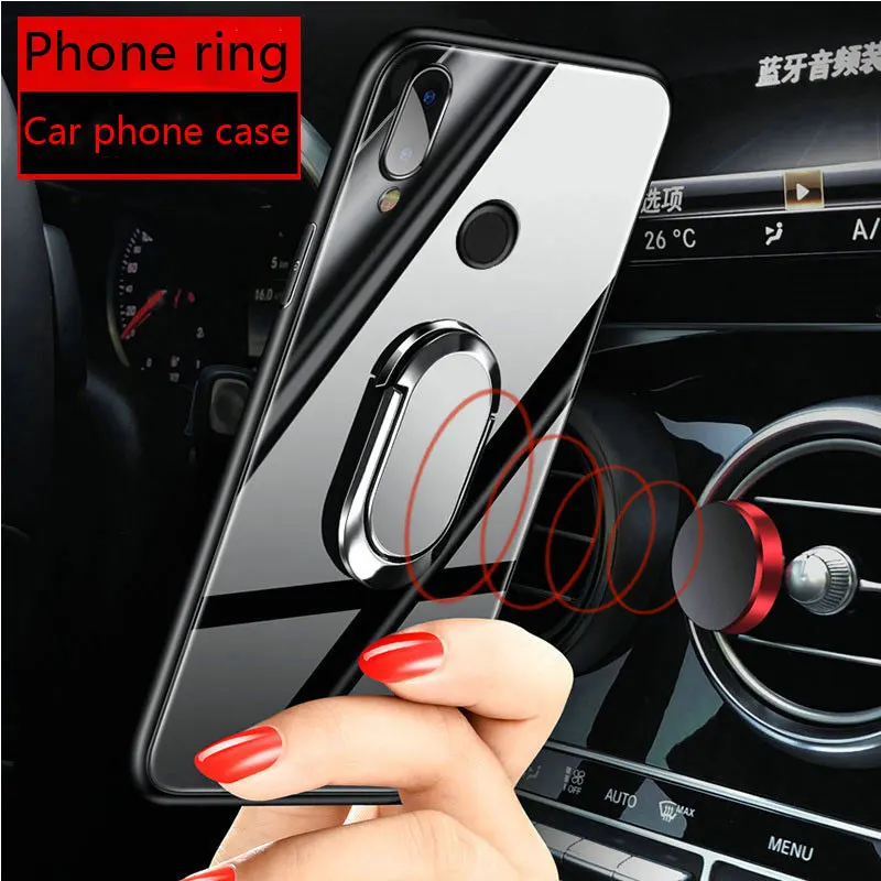 Магнитный чехол с кольцом подставкой для Samsung Galaxy M10 M20 M30 M40 S10 PLUS 5G Note 8 9 10 pro жесткий