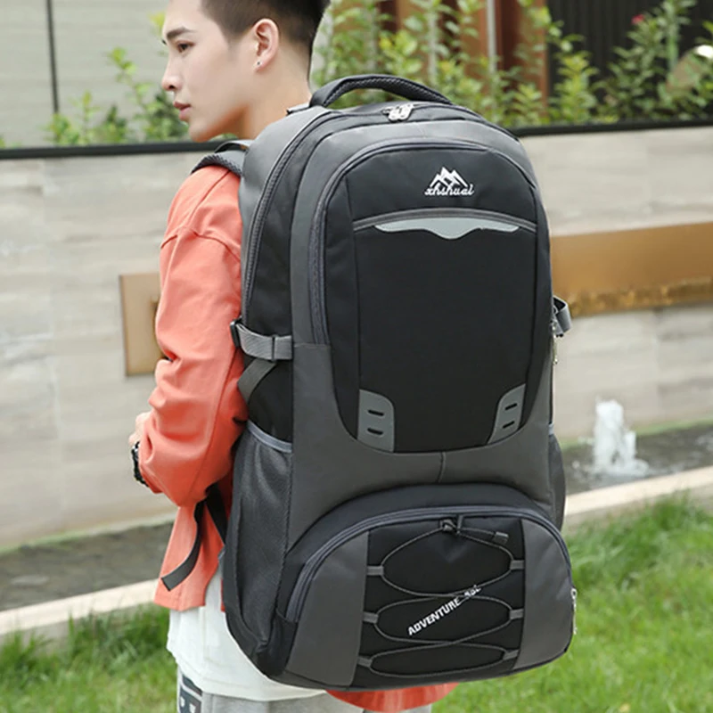 

85L 60L 40L Men Waterproof Backpack Travel Pack Sports Bag Pack Outdoor Mountaineering Hiking Climbing Camping Rucksack For Male