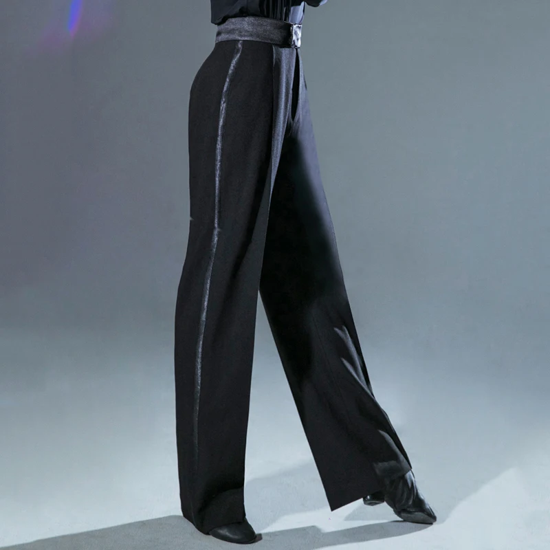 Мужские брюки для латиноамериканских танцев тренировочные костюмы современных