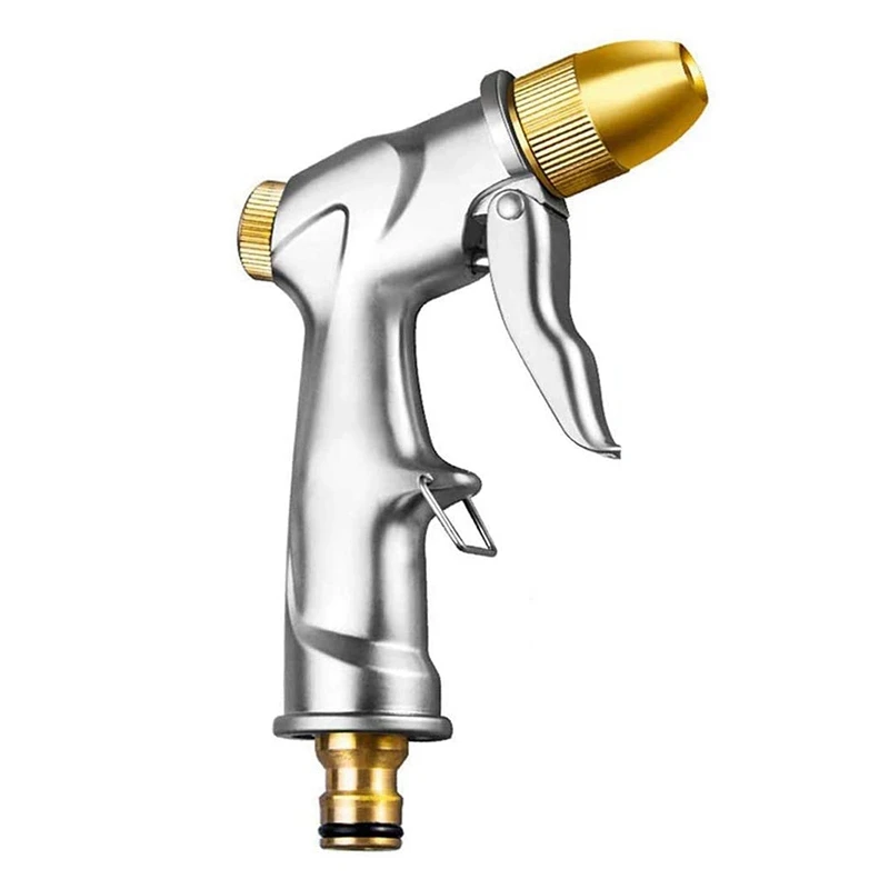 

Металлический садовый Душ высокого давления/полностью металлический садовый опрыскиватель регулируемый поток воды для орошения сада, авт...