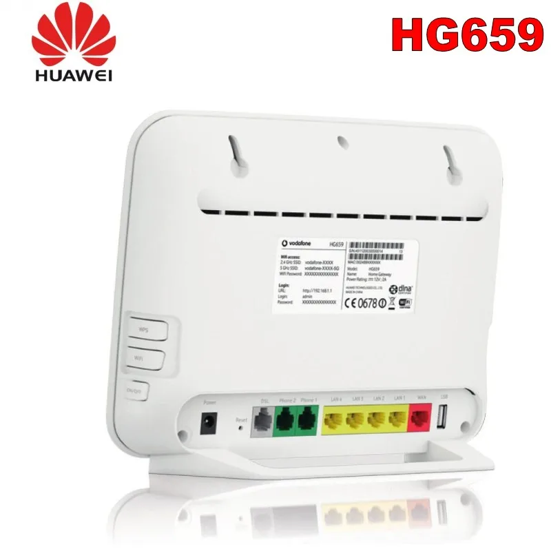 Original Huawei HG659 VDSL Home GateWay For ADSL/VDSL And Fibre TR069 support