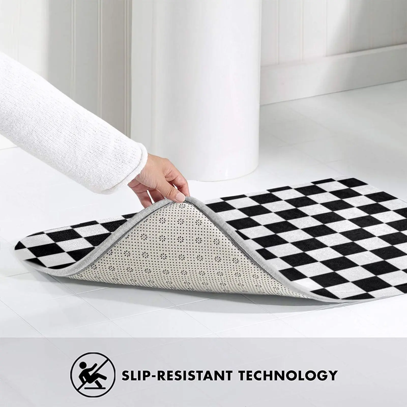 Коврик-маска Ska Противоскользящий коврик для входной двери в спальню Стильный