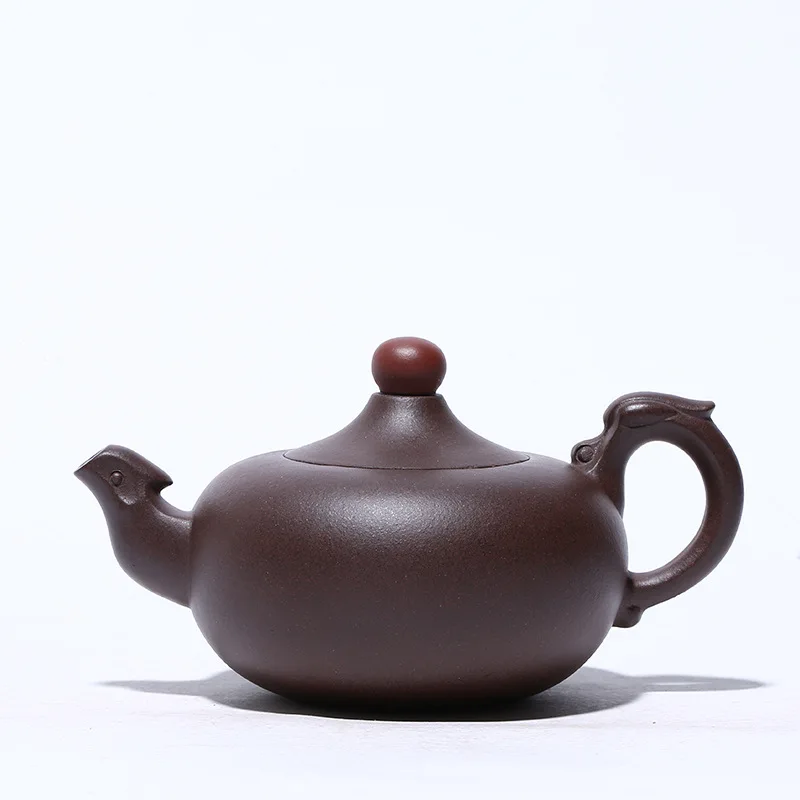 

Yixing purple clay teapot raw ore purple clay Fengming teapot Kung Fu teapot gift
