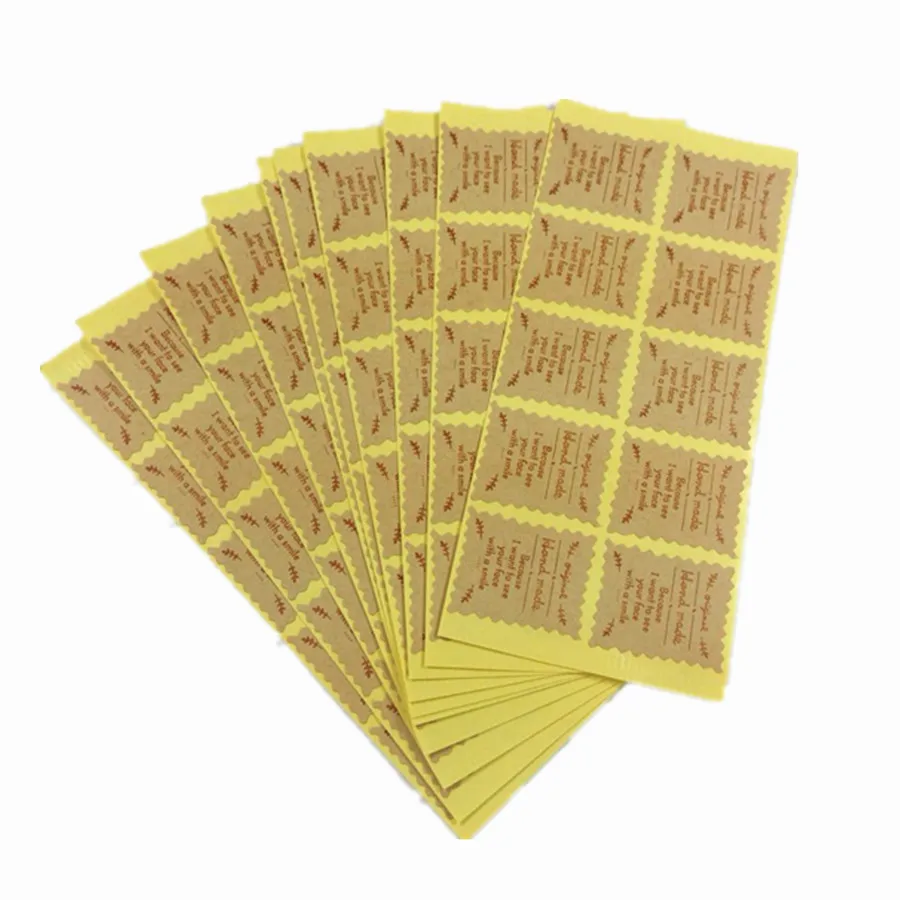 

100 штук упак. печатная этикетка для альбом для стикеров Оригинальная марка ручной работы украшение стикер для канцелярских товаров