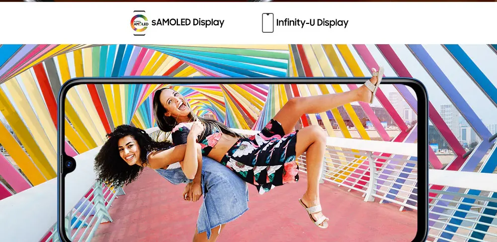 6,7 дюймовый мобильный телефон samsung Galaxy A70 A7050 4500 мАч 8 ГБ ОЗУ 128 Гб ПЗУ восьмиядерный смартфон Snapdragon 675 NFC 4G