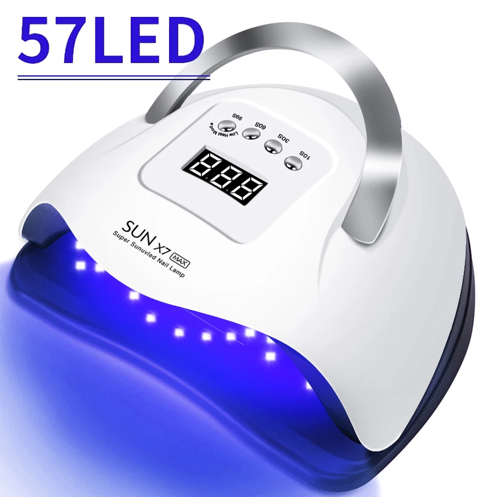 SUN X7 MAX UV LED Lamp For Nail Dryer Manicure Nail Lamp UV Gel Varnish Nail With Motion sensing professional lamp for manicure