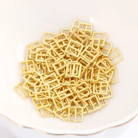 100pcs mini 5 mm tri glide ultra small belt buckle doll clothes buttons shoes buckle doll clothing accessories