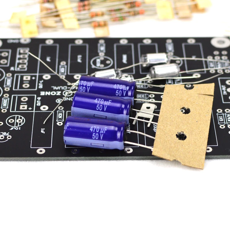 MM MC Dual-TVV-46 полностью дискретный голосовой фоно HiFi Предварительный усилитель DIY Kit