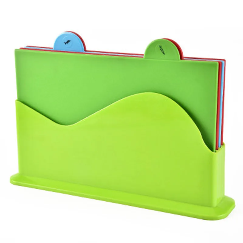 Разделочная доска Цвет кодовый Кухня разделочная блоки отдельно 4 шт./компл.