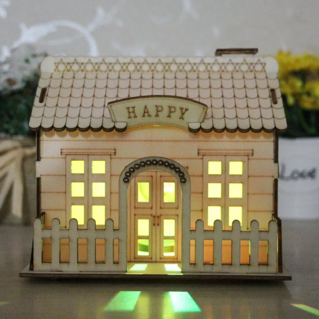 Настольные лампы копилка деревянная коробка для монет детский подарок украшение