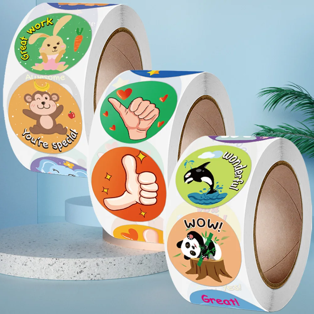 24 типа детское вознаграждение наклейки палец вверх для дети студент учитель канцелярские поддержку для мальчиков и девочек спортивные игры, игрушки этикетки для альбома для наклеивания