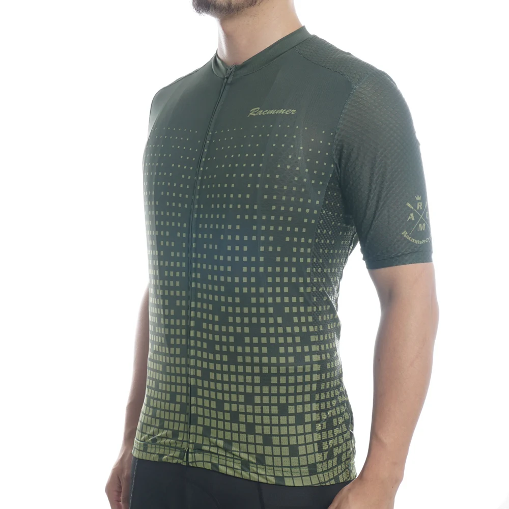Racmmer Pro AERO Cycling Jersey Summer Mens Bike Mtb Super-Light Bicycle Italian Sleeve Mesh Clothing | Спорт и развлечения