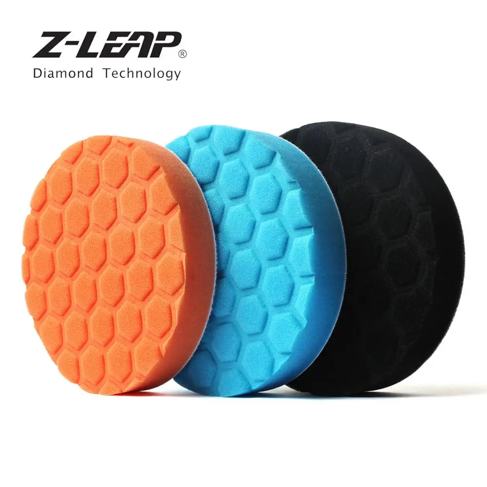 Комплект полировальных губок Z-LEAP комплект из 3 предметов 6/7/150 мм губка для