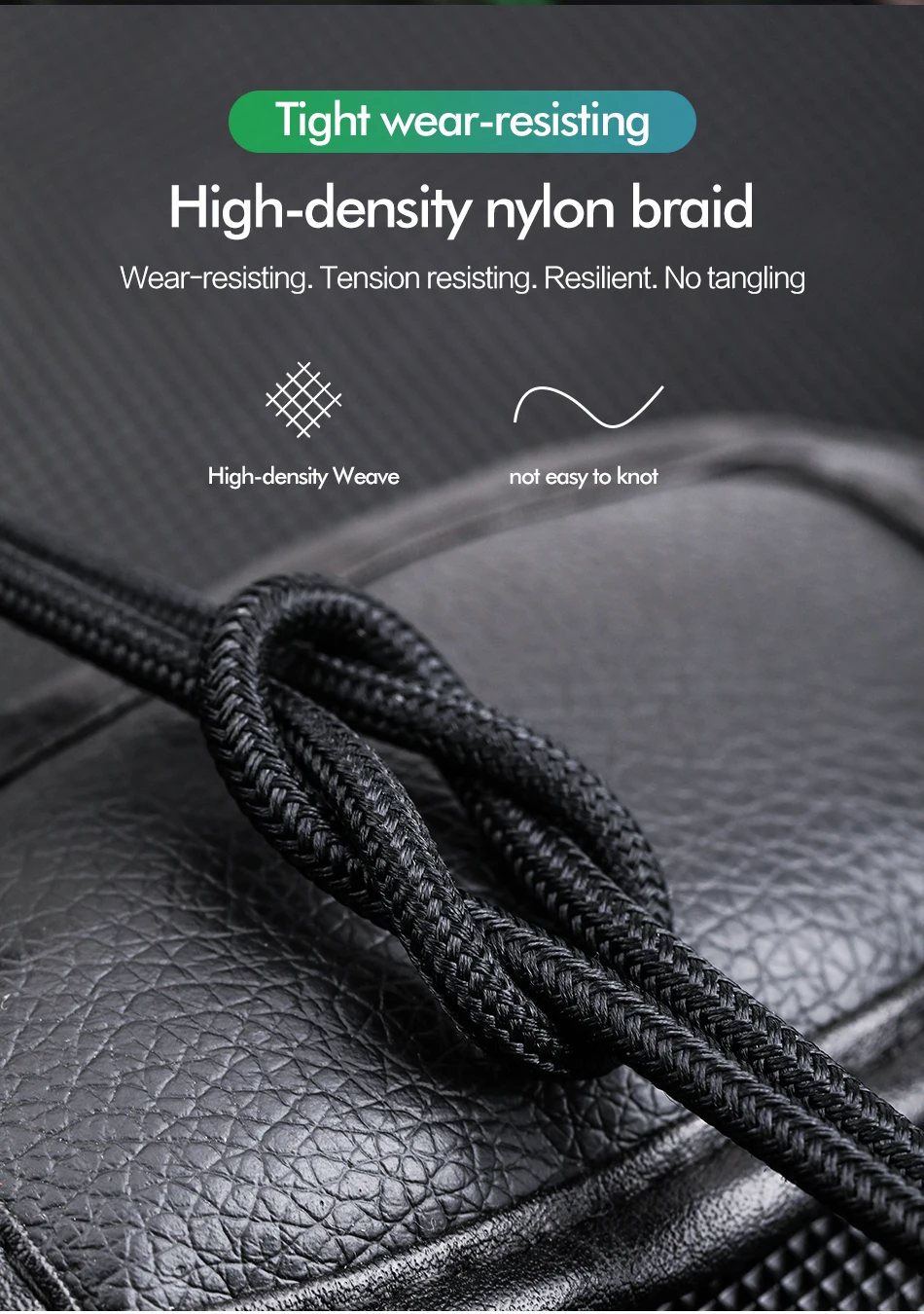 ROCK 5A Metal Led Light USB Type C Cable For Xiaomi Redmi Samsung OnePlus Huawei Mate 20 Pro Fast Charging Data USB C Quick 3.0