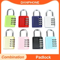 danphen 4 digit dial combination code number lock padlock for luggage zipper bag backpack window door drawer cabinet locks