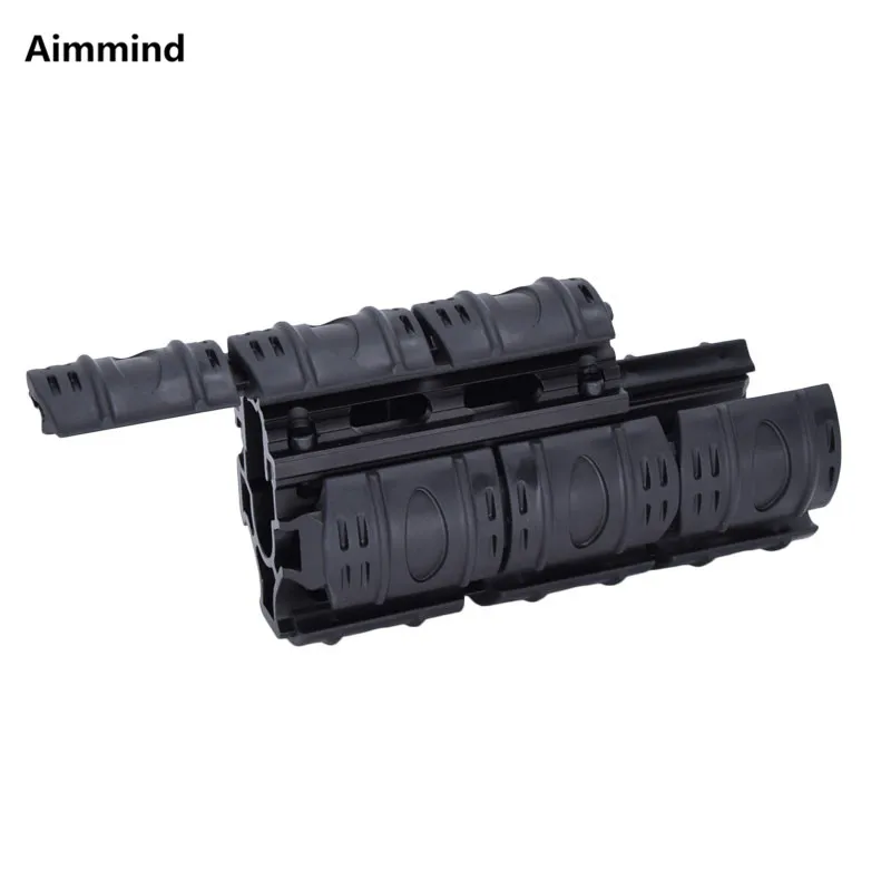 Четырехъядерный кронштейн для рельса 20 мм Пикатинни боковой Прицельный