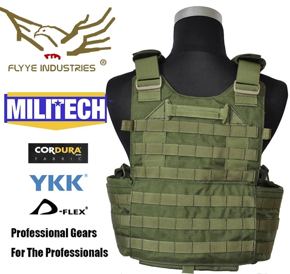 Военный военный жилет MILITECH военной спецификации LT6094 OD Оливер зеленый боевой