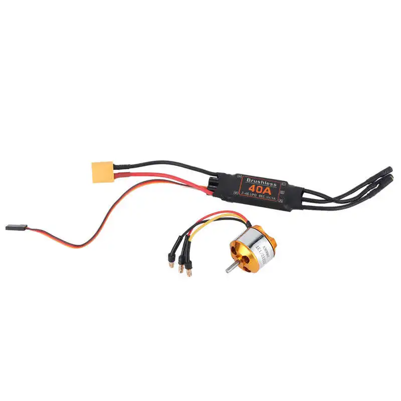 2212 1000KV 1400KV 2200KV мотор 40A бесщеточный набор ESC аксессуары для дрона с дистанционным