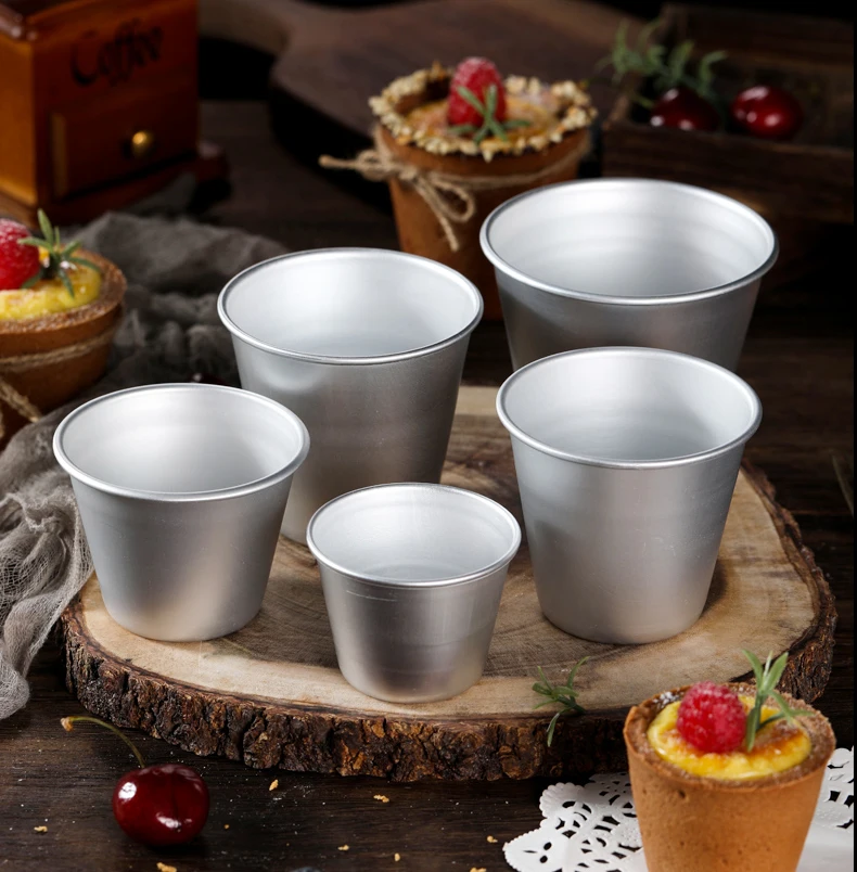 Антипригарные чашки для выпечки металлические алюминиевые формы 5 шт./лот