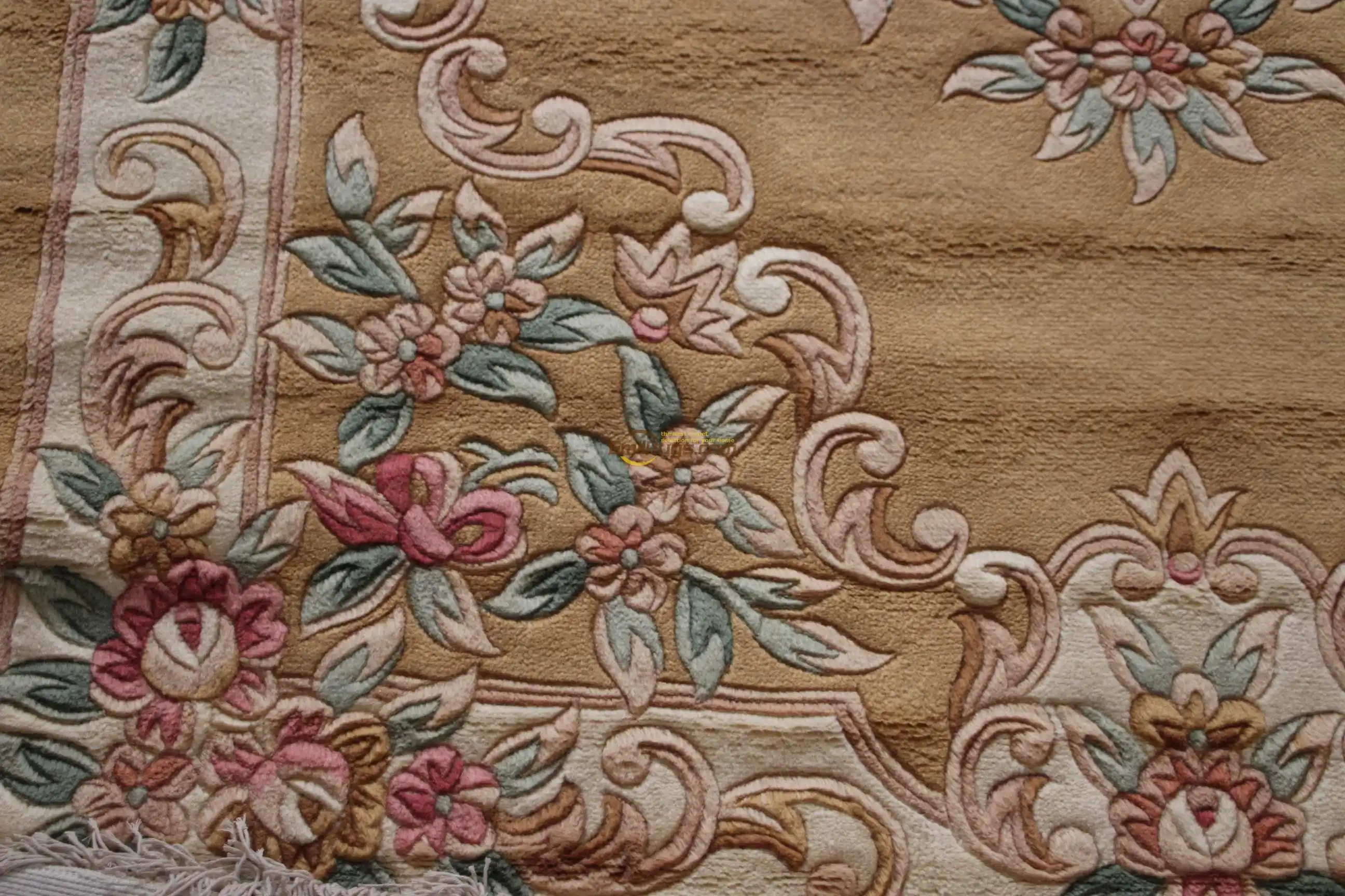 Savonnerie цветочный ковер для гостиной большой Вязание украшения дома квадратный