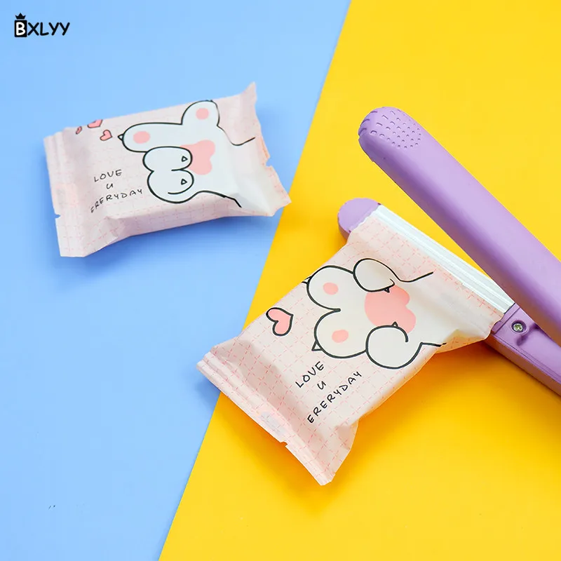 Домашний Мини Портативный Nougat упаковщик вечерние Подарочные Снэк снежинка