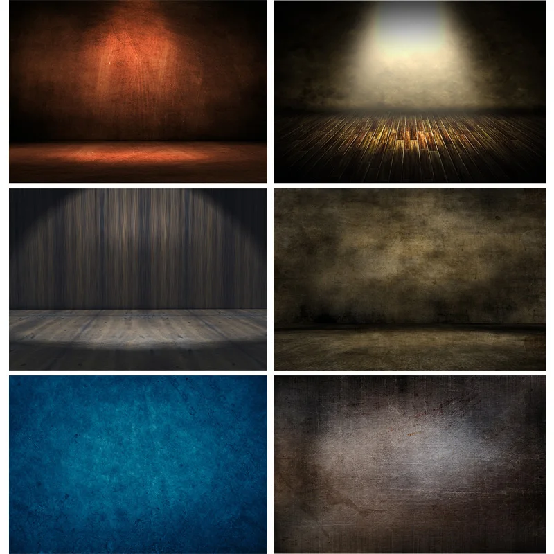 

SHENGYONGBAO Vinyl Retro Wood Plank Vintage Baby Portrait Photography Backdrops For Photo Studio Background Props 20929FGL-04