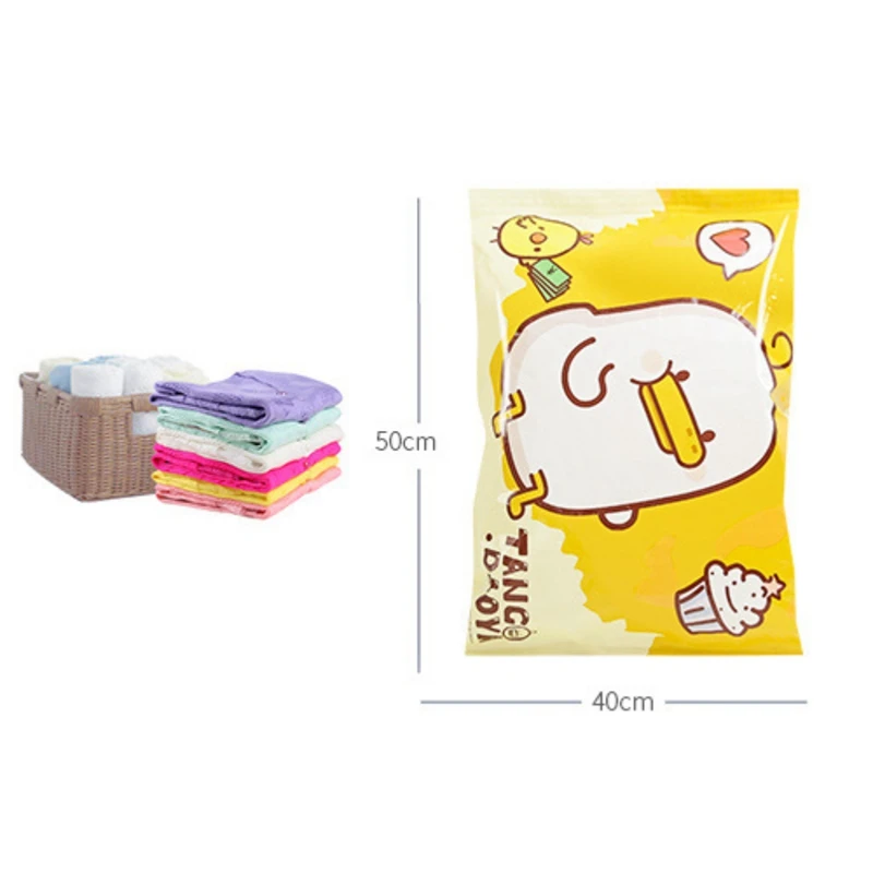 Новая вакуумная сумка с уплотнением для дома хранения одежды складная одеяло