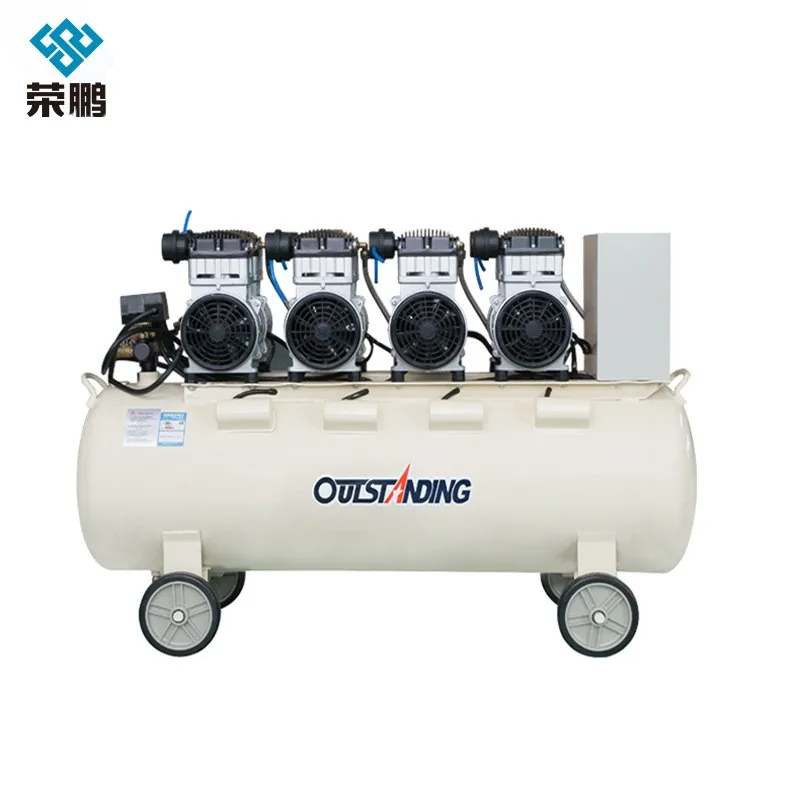 Воздушный компрессор для ремонта автомобиля бесмасляный бесшумный портативный