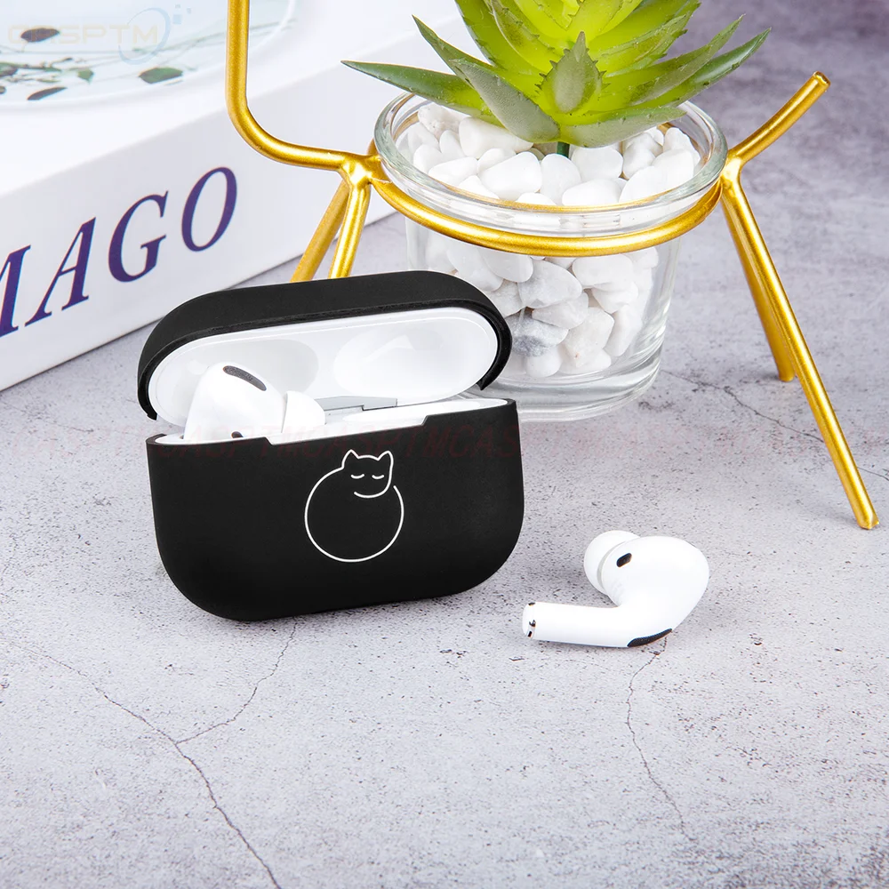 Силиконовый чехол s для Airpods Pro роскошный защитный наушников Apple Ультратонкий