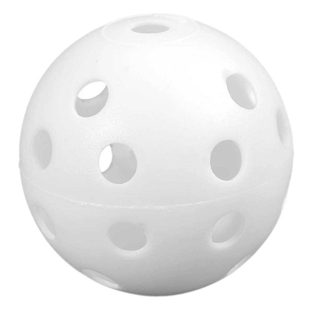 

24 Pcs/bag Indoor Golf Balls Plastic Whiffle Airflow Hollow Golf Training Practice Sports Golf Accessories Balls for Kids Toys