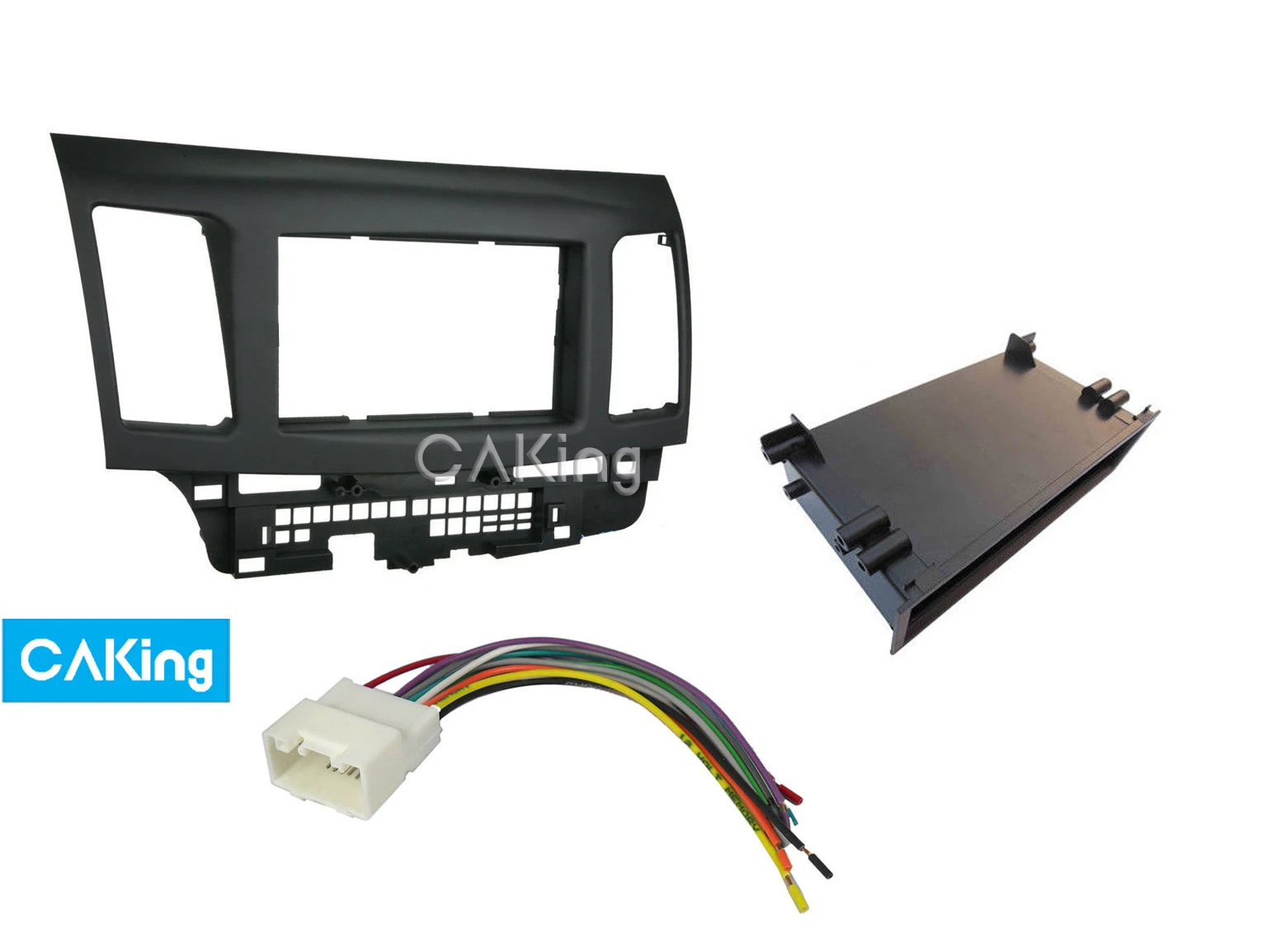 Car Fascia Radio Panel Harness for MITSUBISHI Lancer Galant Fortis 2007+ Dash Kit Install Facia Plate Console Adapter | Автомобили и