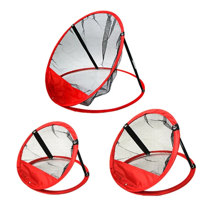 

New Upgrade 3 Piece Golf Chipping Practice Net Target System With Carrying Case Golf Training Aids With Carrying Case