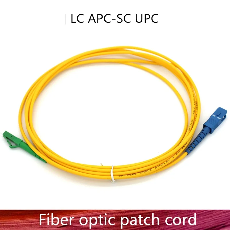 LC/APC К SC/UPC Волоконно-оптический кабель для соединения диаметром 1 м/3 м/5 м/10 м/20 м/30 м